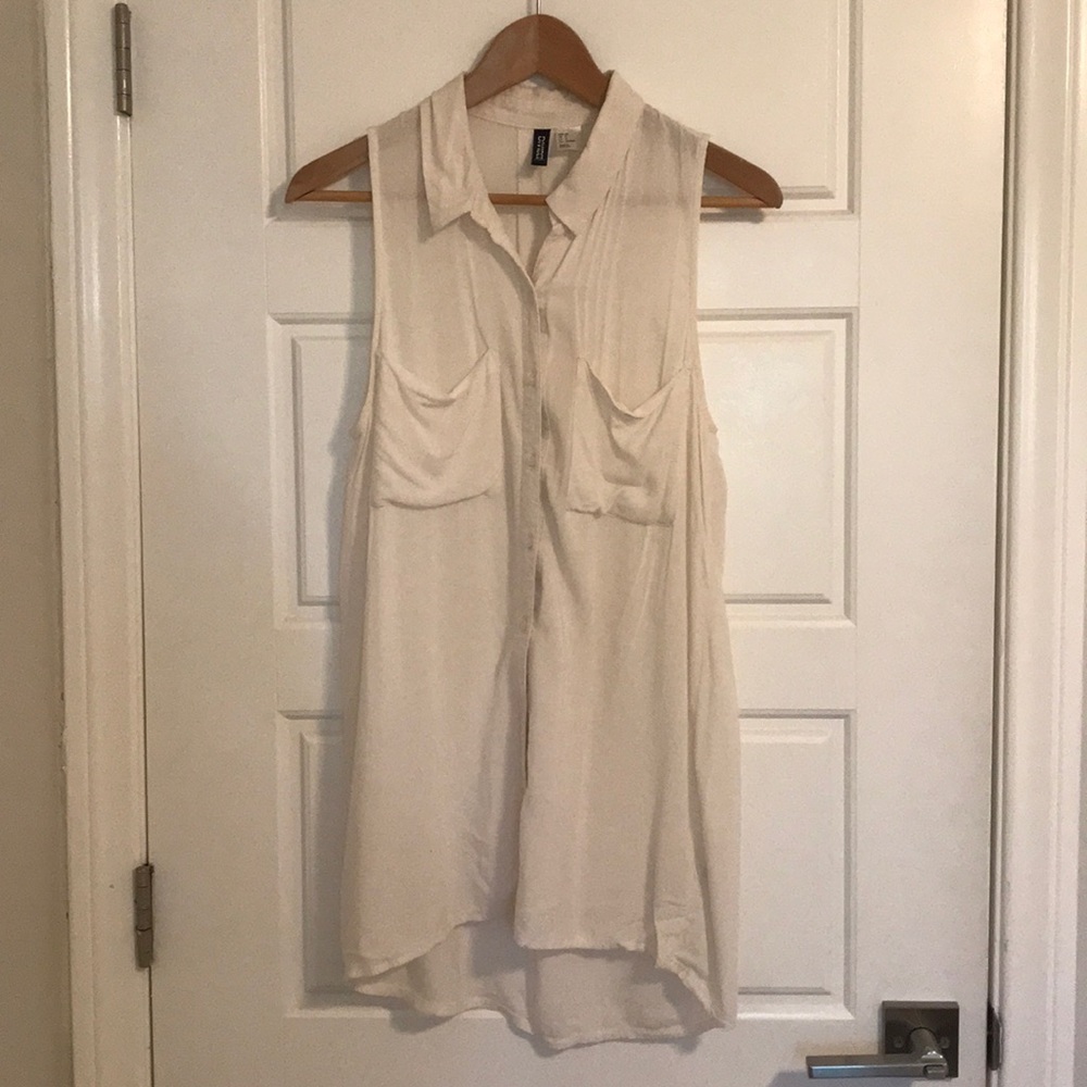 Divided by H&M white blouse